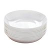 Jingdezhen Bone China Rice Dish Pure White Deep Dish Household Dish Fish Head Dish Tableware Bowl and Dish Hotel Table Hot Dish