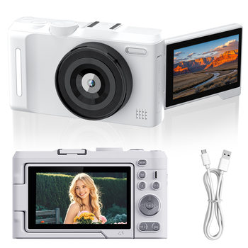 Cross-Border Trade Retro 5K Mirrorless Digital Camera 3inch Flip-Screen Student Selfie Home-Use Ccd Camera Manufacturer