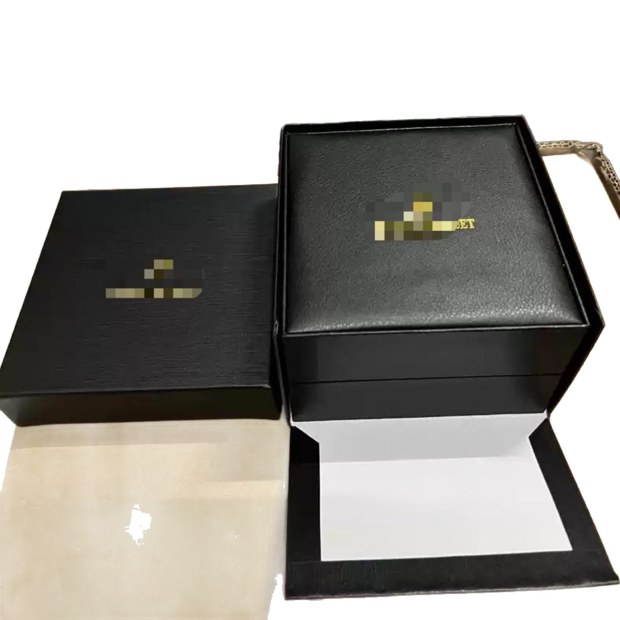 Aijia Watch Box Peter Watch Storage Box Leather Packaging Box Ap Watch Display Box Full Set of Aijia Watch Box