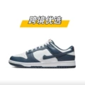 Dunk-white navy