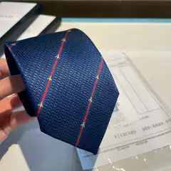 Ties in Stock Wholesale European and American Big Brand Silk Ties for Men Casual Business Wedding Gift Office High-End Versatile