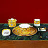 Dishes suit wholesale enamel five-star hotel table bone china tableware suit five-piece three-piece set