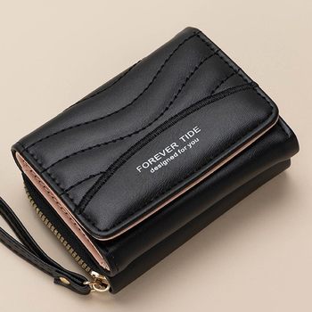 Cross-Border Korean Style Women's Coin Purse New Student Simple Embroidered Clutch Bag Ins Style High-Value Card Holder Wholesale