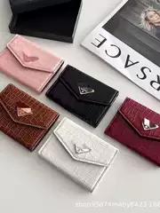 Manufacturer's Spot Direct Batch Crocodile Pattern Card Bag Card Multi-Card Fragrant Milk Small Fragrance Style Yang Shulin Trendy Brand Ys Trendy Brand Organ Bag