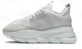 Dad shoes simple gray and white