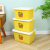 Strawberry Bear Plastic Storage Box Yellow Duck Storage Box Toy Sundries Plastic Storage Box Children's Portable Storage Box