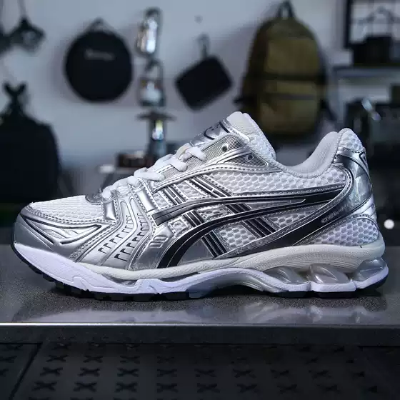 Cross-Border Outdoor Gel-Kayano 14 Comfortable Non-Slip Running Shoes for Men and Women K14 Mesh Cushioning Lightweight Sports Shoes