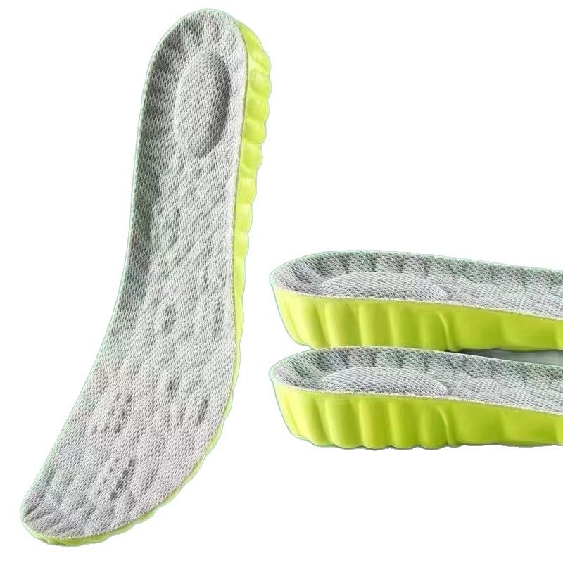 Mugwort Deodorant Heightening Insole for Men, Sweat-Absorbent, Deodorant, Sports Shock-Absorbing, Invisible, Non-Tiring Feet, Women's Winter Inner Heightening Insole