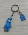 Baby shark + blue building blocks