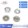 Manufacturer's Ready-Made Direct Batch Stainless Steel Five-Prong Buckle Baby Clothing Hollow Five-Prong Buckle Complete Specifications Five-Claw Buckle
