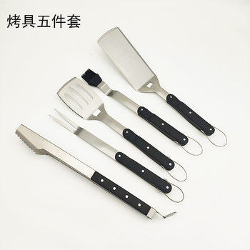 Factory Ready-Made Barbecue Tool Set for Home Use, Outdoor Picnic, Camping, Bbq Grilling Tools, Skewers, Slanted Tongs, Meat Grilling