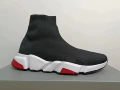 Socks and shoes generation black and white red