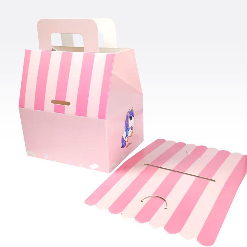 Pet Party Cardboard Box, Dog Party House DIY Creative Wedding Gift Box, Party Favor Candy Box, Portable Ins-Style