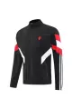 25 manchester united black windbreaker