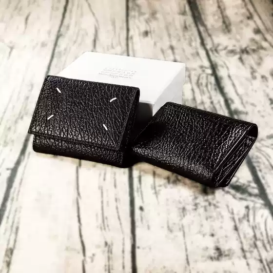 Foreign Trade Women's Men's Wallet Short Cowhide Wallet Vertical Leather Thickened Large Capacity