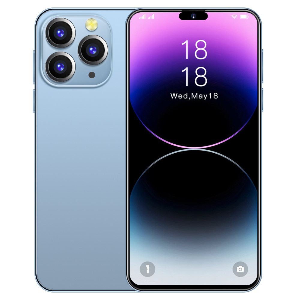 i14proMax跨境低价现货3G安卓1+16GB智能手机6.3寸高清外贸代发