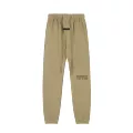 Flocked pants khaki
