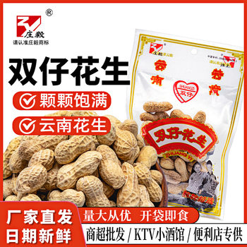 Yunnan Shelled Peanuts 102g Bagged Oven-Dried Peanuts Nuts Snack for Drinking Alcohol Wholesale for Supermarkets and Ktvs Braised Peanuts