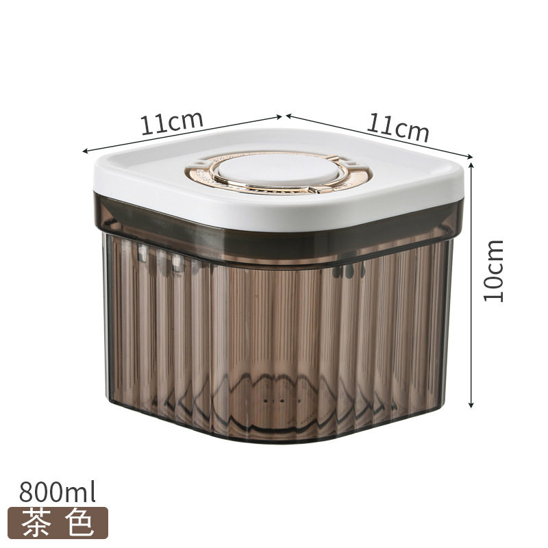 Sealed Jar Storage Box Storage Jar Food Vacuum Light-Proof and Moisture-Proof Silicone Milk Powder Cereal Large-Capacity Milk Powder Jar