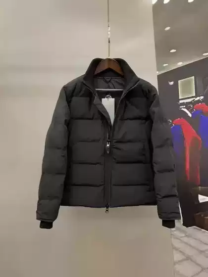 Woolford 42 Big Goose Down Jacket Canadian Men's Solid Color Short Warm