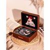 Leksen Ml525I Leather Cd Player Music Album Record Retro Player Bluetooth Audio Birthday Gift