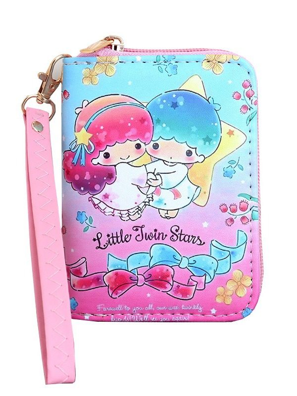 Cartoon Cute Kt Cat Stitch Kolomi Merotti Children Men's and Women's Storage Bag Portable Coin Purse