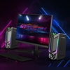 Cross-Border Sada V-150 Computer Speaker Notebook E-Sports Super Bass Small Steel Cannon High Quality Rgb