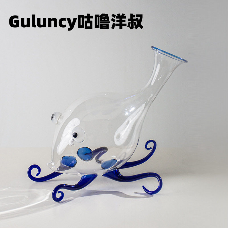 Waterfall wine decanter fast household suit luxury high-end glass wine pouring wine wine storage wine distribution wine pot