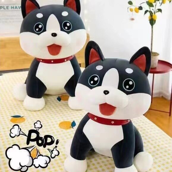 40厘米12寸大号毛绒玩具地推礼品娃娃婚礼互动公仔玩具活动定logo