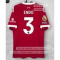 25-26 liver p home court + printed number 3 + armband