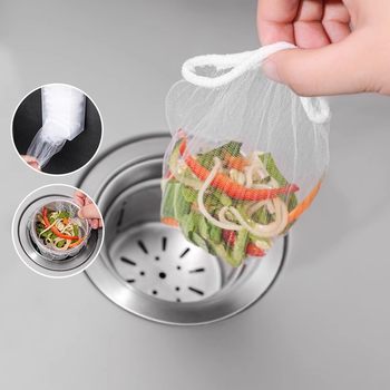 Disposable Sink Kitchen Sink Anti-Blocking Net Bathroom Sewer Drain Outlet Anti-Blocking Net Kitchen Filter