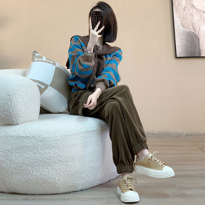 Đồ Bộ Nữ Cả Bộ 2 Món Hàng Mùa Xuân Thu Đông