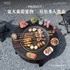 Home Tea Brewing Stove Set, Charcoal Brazier, Courtyard Barbecue Grill, Table Heating Stove, Indoor Barbecue Rack