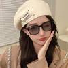 Anti-Blue Light Color-Changing Glasses for Women Can Be Equipped with a Korean Style Trendy Eye Frames, New Frames for Big Faces, No Makeup, Small Face