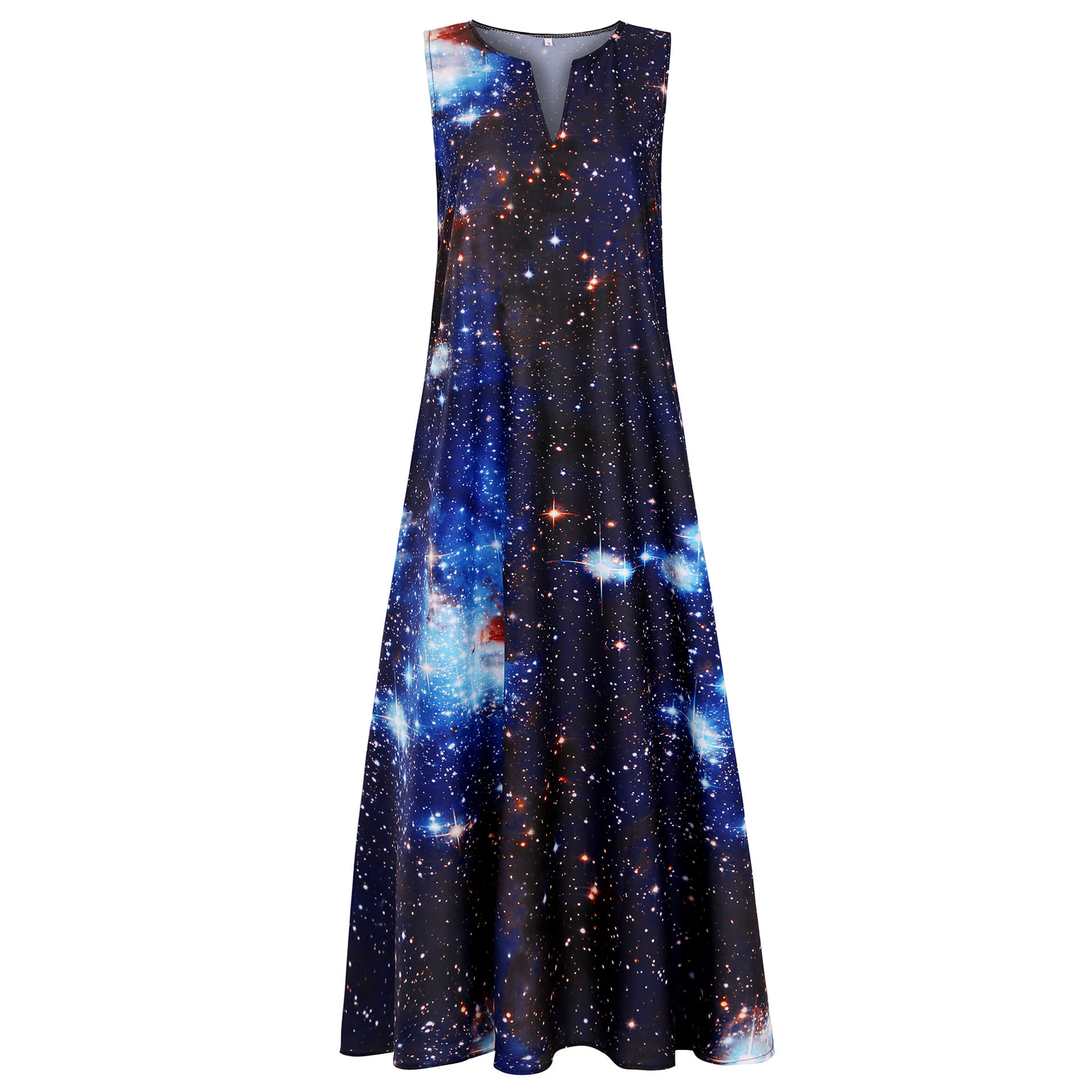 Women's Printed Sleeveless Dresses