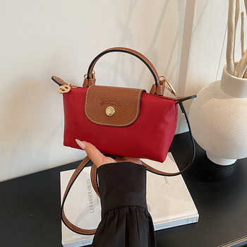 Cross-Border New Classic Dumpling Bag Nylon Handbag Mini Handbag Autumn Crossbody Shoulder Bag Women's Bag