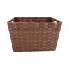 Dirty Clothes Basket Plastic Rattan Cabinet Storage Basket Cloakroom Cabinet Storage Basket Plaid Basket Arrangement Basket Rectangular