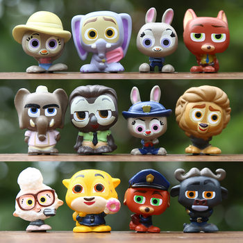 Cross-Border New Product Animal City Cute Rabbit Fox Lightning Doll Model Ornament Anime Peripheral Decoration Blind Box