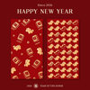2026 New Year of the Horse Lucky Red Envelope High-End Red Packet Creative Hot Stamping New Year Spring Festival Lucky Red Envelope Bag Cute