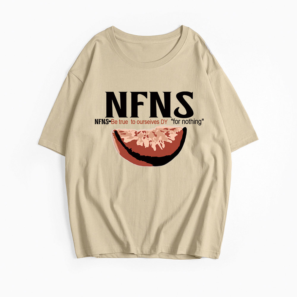 Vintage Graphic Print T Shirt for Women Casual Loose Fit Round Neck Short Sleeve 100 Cotton Summer Essential