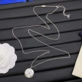 Style 115 sweater chain white gold