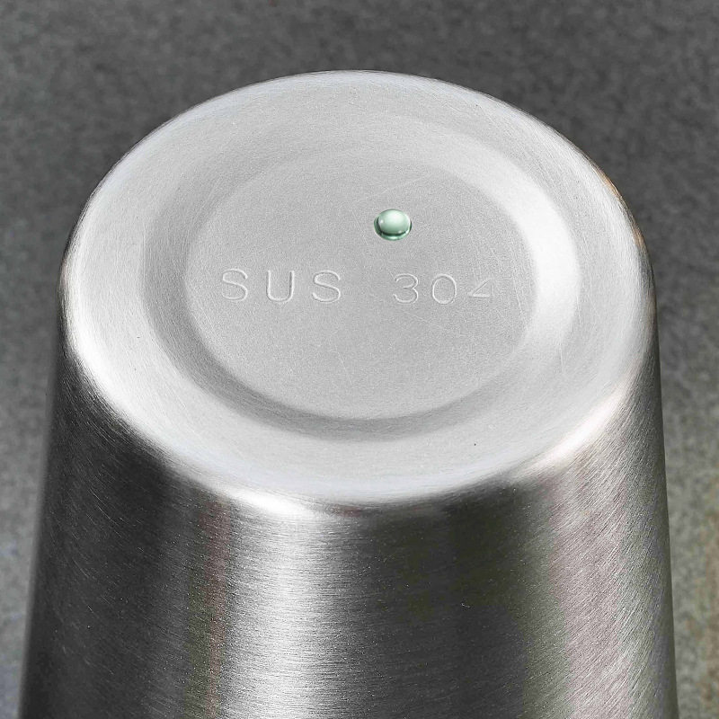 304 Stainless Steel Single-Layer Cup 350ml Beer Cup Household Water Cup Mouth Cup Commercial Direct Drinking Cup Outdoor Cold Drink Cup