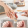Nelia Силиконовые ножницы для омертвевшей кожи Nail Shop Специальный маникюрный нож Набор инструментов Стальной толкатель омертвевшей кожи ороговевшая колючая вилка mini 1