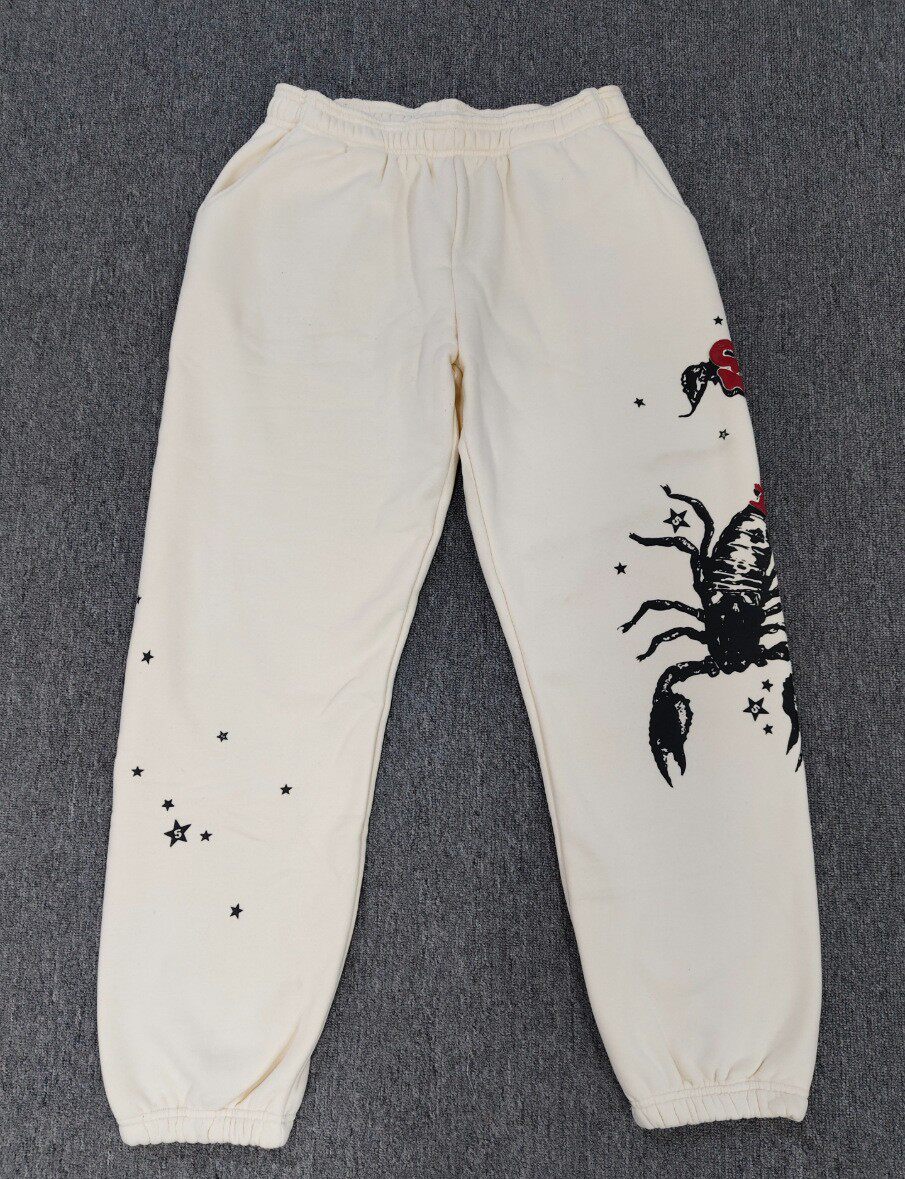 跨境爆款连帽衫555555美潮街头重磅宽松Sp5der卫衣卫裤男套装现货