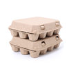 Customized Pulp Quail Egg Box Processing Disposable Pulp Supplies Egg Tray Biodegradable Environmentally Friendly Quail Egg Tray