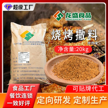 Customized Barbecue Seasoning Cumin Flavor Seasoning Barbecue Skewers Dipping Dry Ingredients Fried Skewers Iron Plate Zibo Commercial 20kg