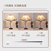 Modern Simple Table Lamp Bedroom Bedside Lamp Ins Creative Petal Retro Table Lamp Bed and Breakfast Model Room Decorative Night Light
