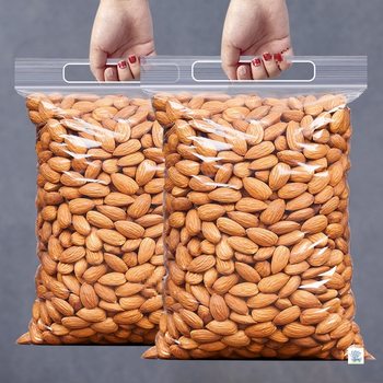 Original Almond Kernels 500g Almond Nuts Bulk Dried Fruit Snack Baking 2.5kg New Year Almonds