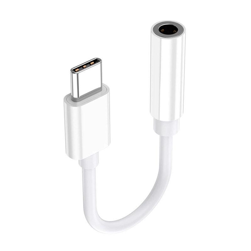 Baitong headset adapter Type-c to 3.5mm adapter wired audio round hole interface conversion data cable