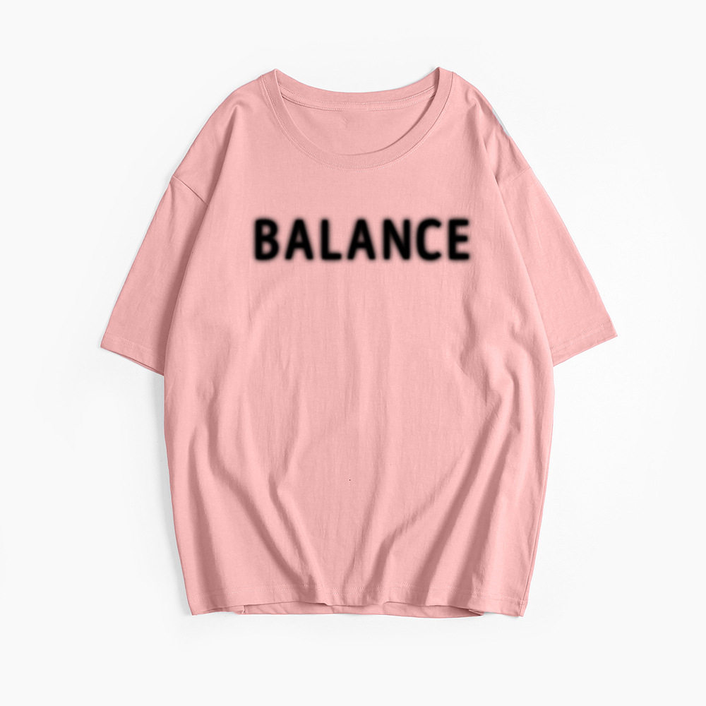 Womens Summer Graphic T Shirt Casual Loose Fit Round Neck 100 Cotton Versatile Style Wholesale Available